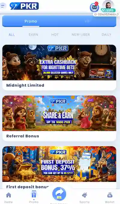 97pkr promotions